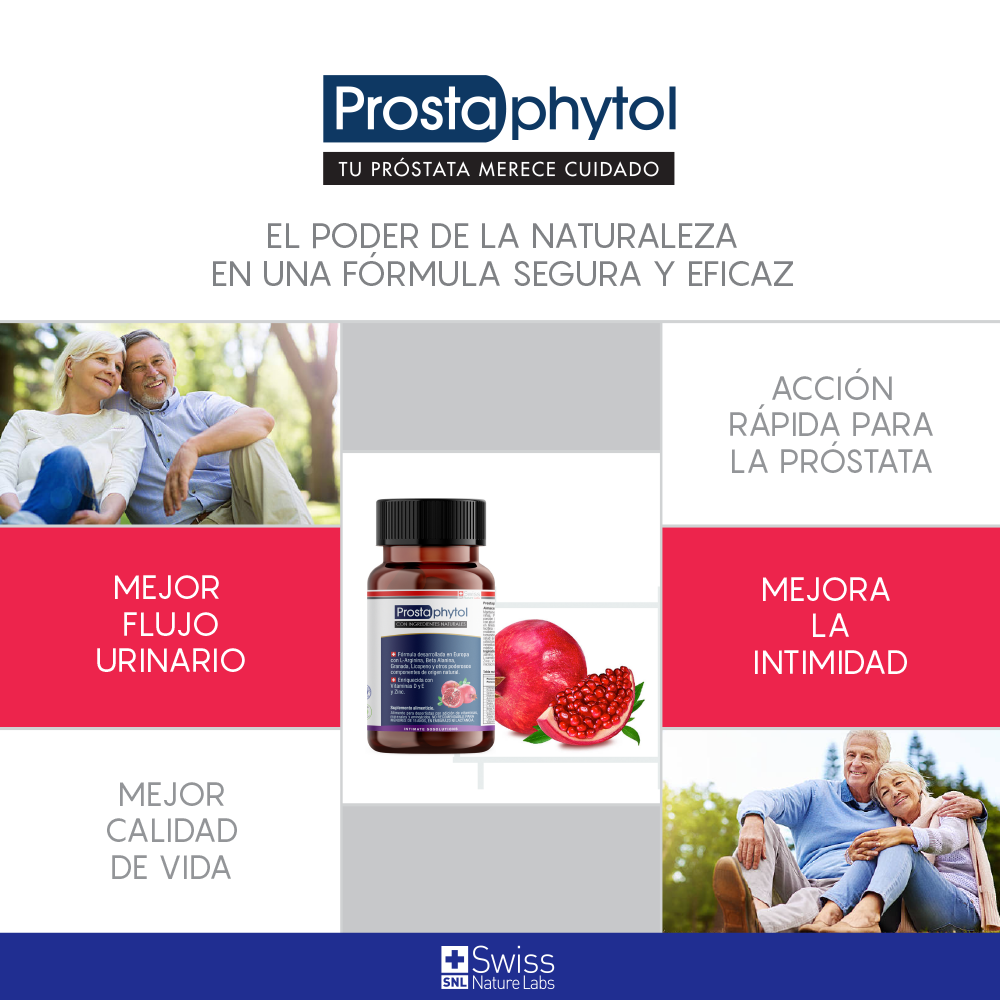 Prostaphytol - suplemento en cápsulas para el cuidado prostático masculino